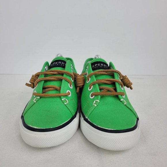 Sperry Top-Sider Seacoat Fashion Women's Green Sneakers US Size 6.5 - Picture 3 of 8